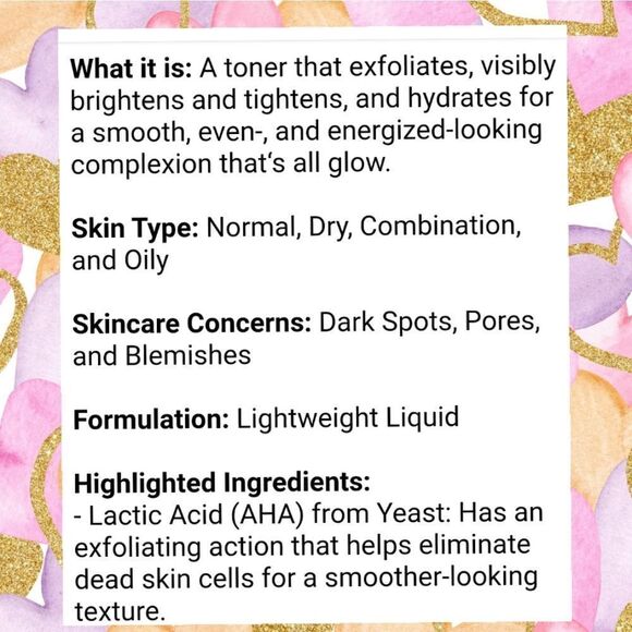 😎3/$25 Bundled REN Ready Steady Glow Exfoliating Toner Sample Size - Picture 4 of 10